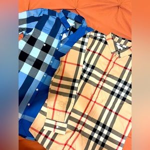 Two Brand New Burberry Shirts